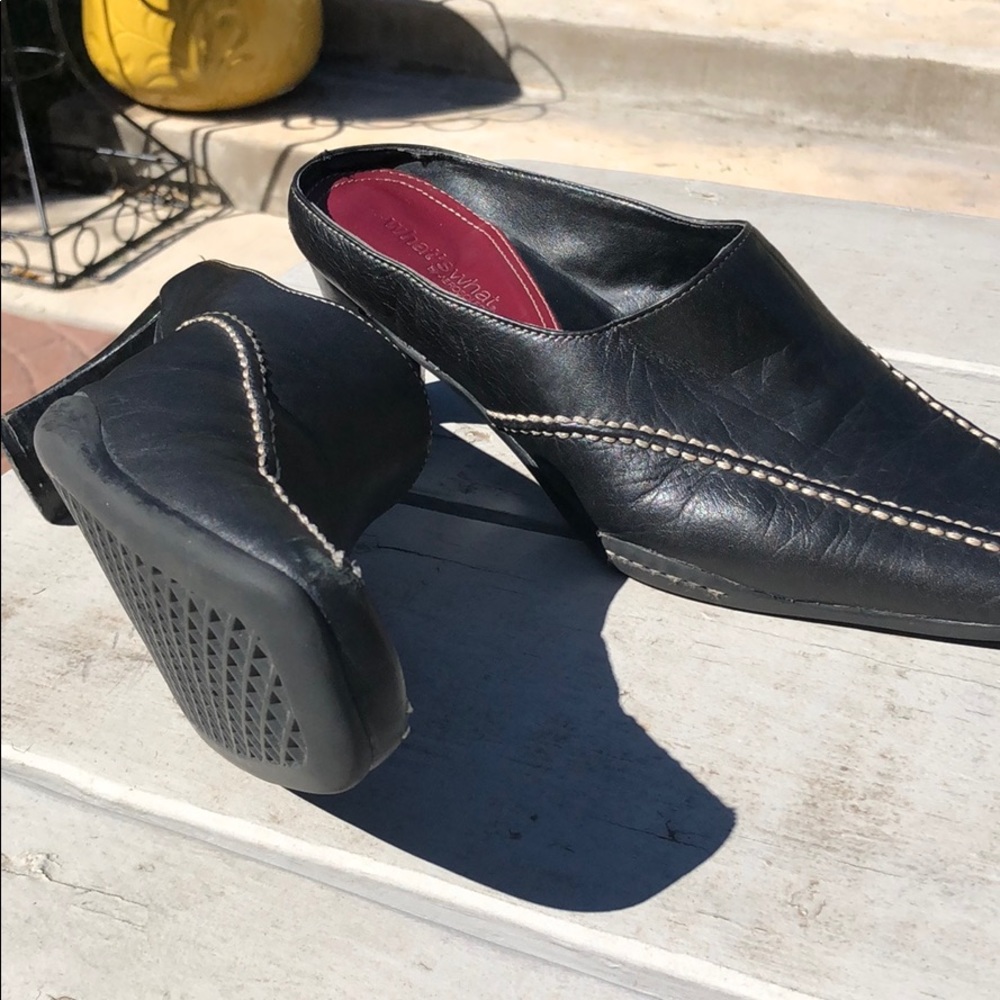 Shoes, ladies, Aerosoles, Sz 9M, Black, Leather